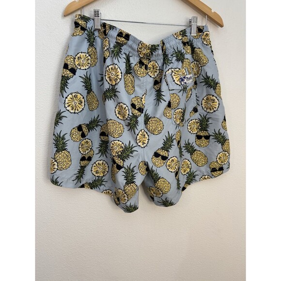 Trunks Surf & Swim Co Men’s Pineapple Hawaiian Print Swim Shorts Size XXL - Picture 3 of 7